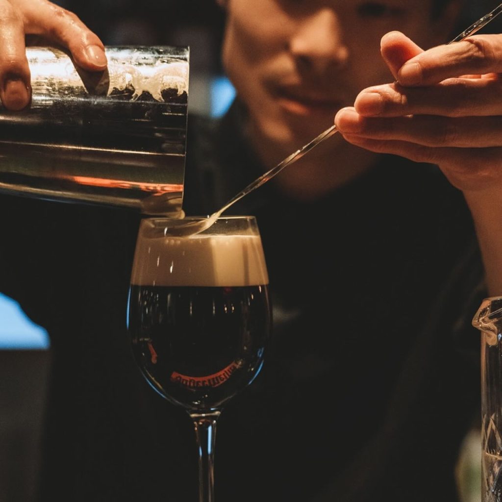 Bild på bartender