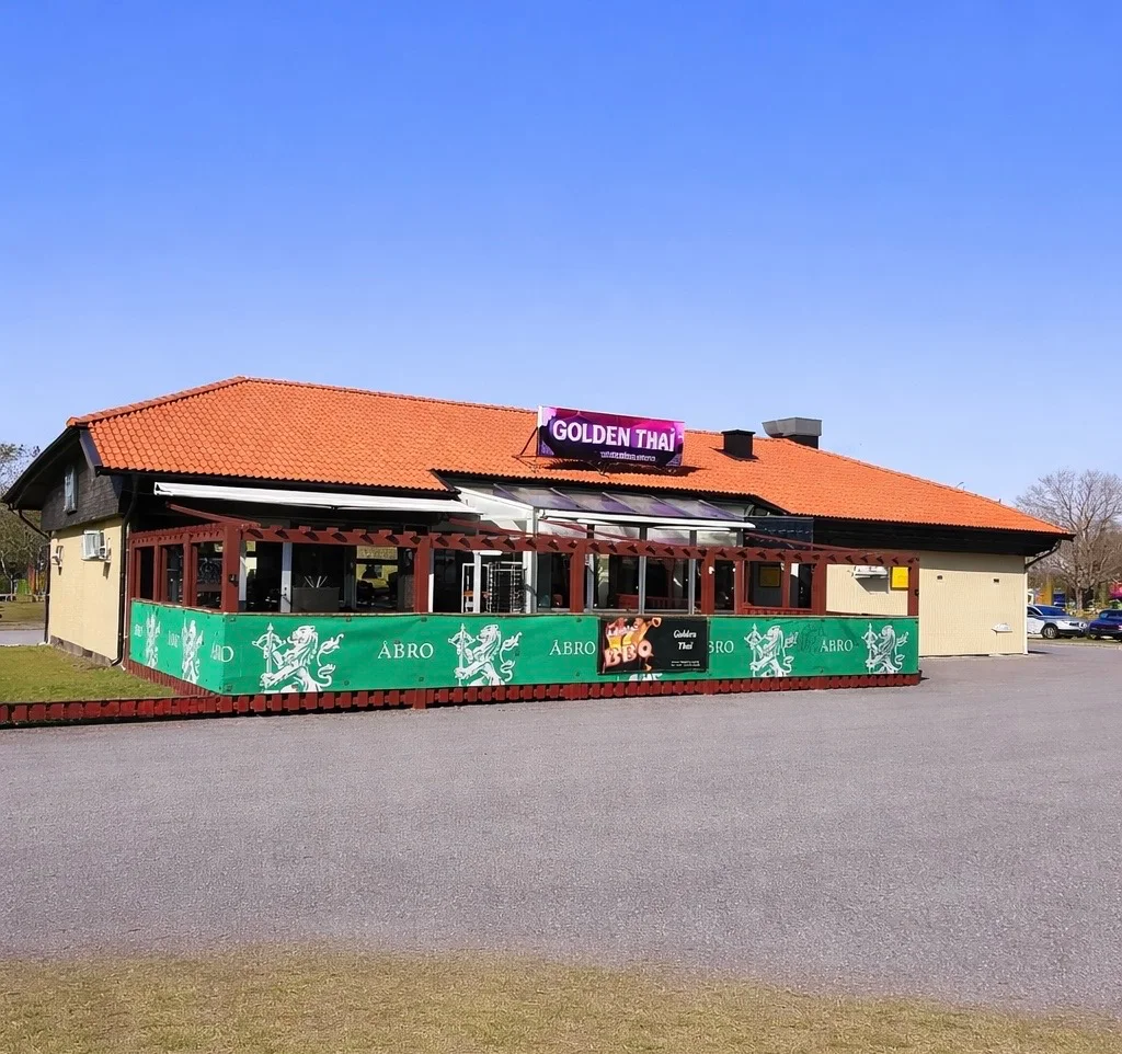 Utomhus Restaurang Golden Thai i Tidaholm